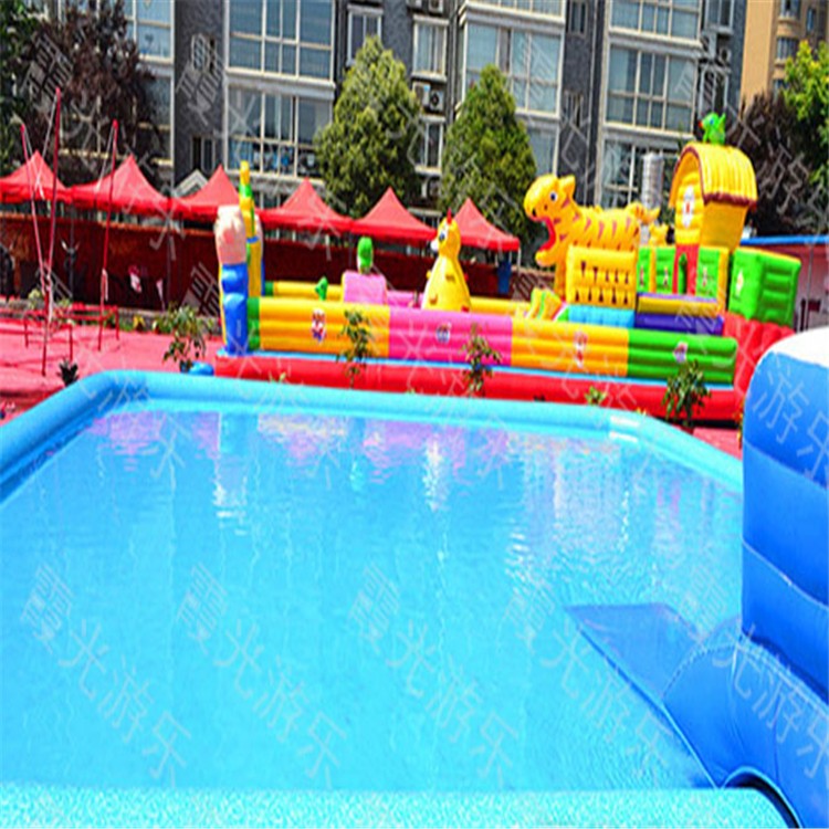 特色充气游泳池